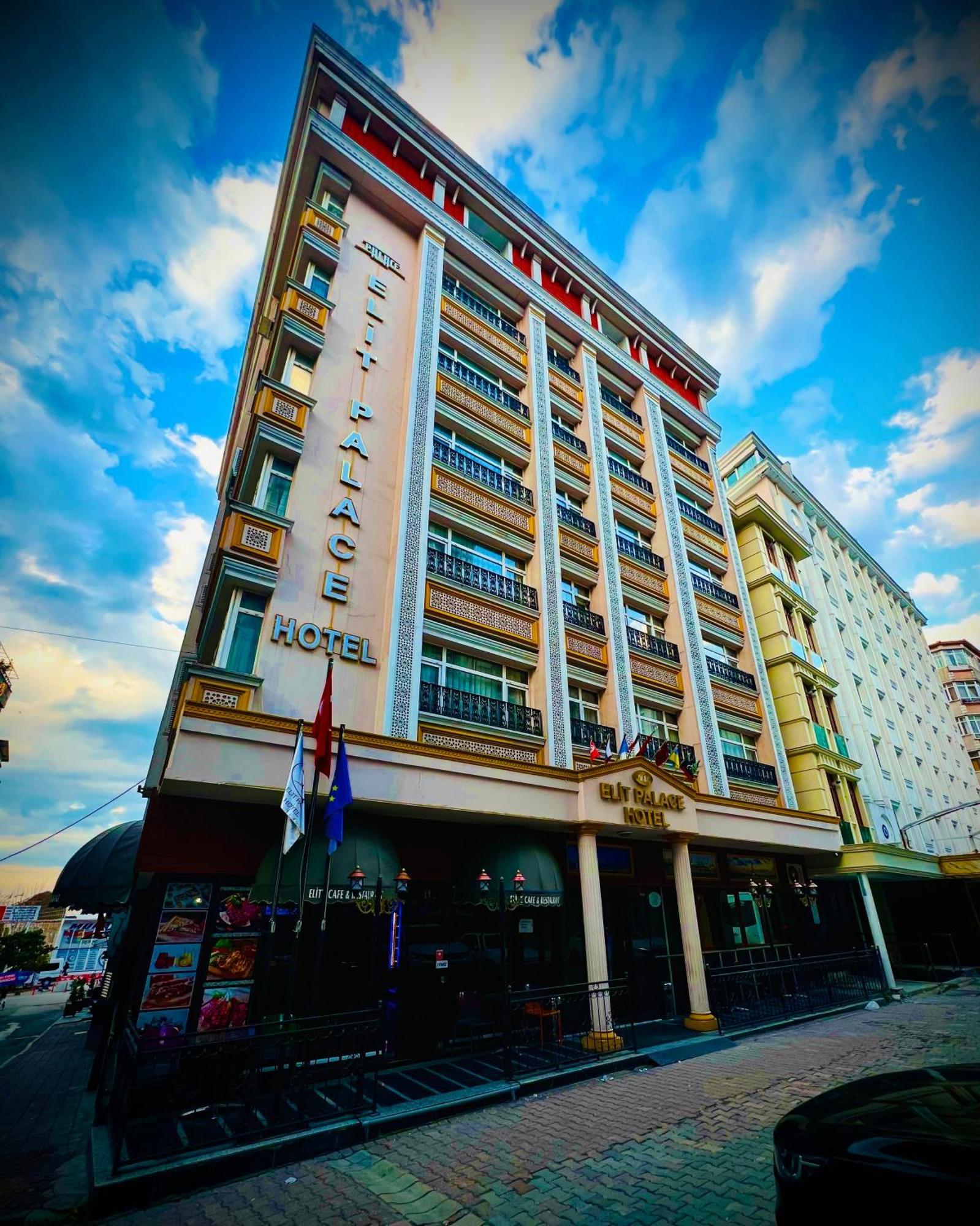 Elit Palace Hotel Isztambul Kültér fotó